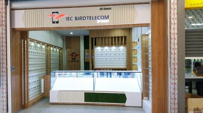 ออกแบบร้าน จำหน่ายมือถือ ร้าน IEC BIRD TELECOM